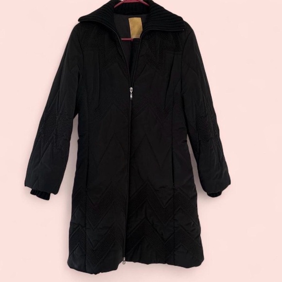 Escada Jackets & Blazers - Escada Black Quilted Puffer Coat